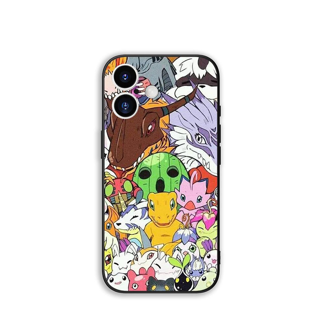 for Samsung Galaxy A25 A37 A57 A12 A14 A50 A51 A70 A71 A72 A04 M15 Note 20 9 8 10 Case Digimon Adventure Digital Digital Monster