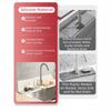 24 Inch Kitchen Sink Splash Guard Fast Self-Draining Sink Splash Guard  Bathroom Area