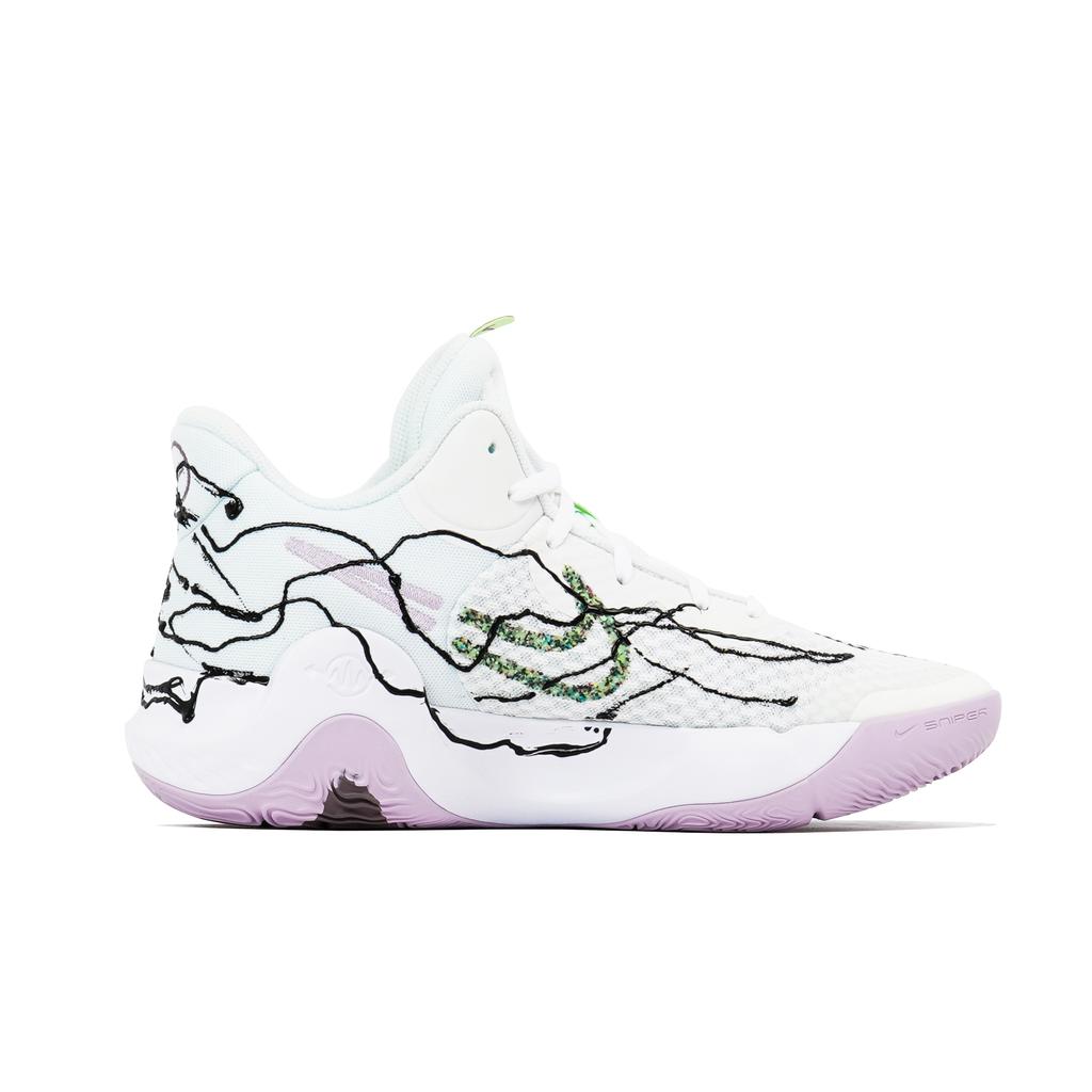 Nike KD Trey 5 IX Precision Grip Stability, Triple Laboratory Cushioning Abrasion Resistant Cushioning, Wear Resistant DJ6922-100(TeamP-)