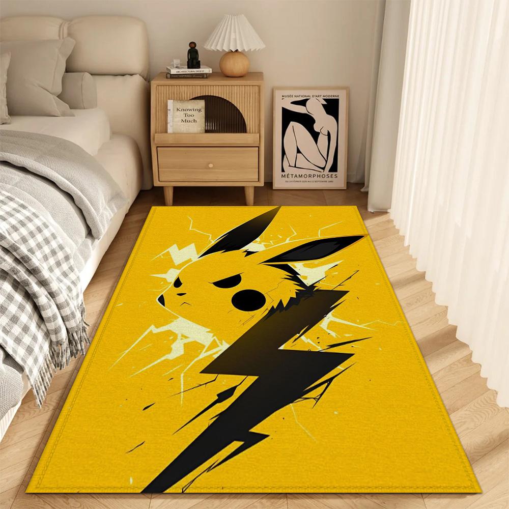 

Fashion Entrance Mat Kitchen Carpet Living Room Rugs Decoration P-pikachu Balcony New Doormat Front Door Floor Mats Non-slip Pad 40x60cm