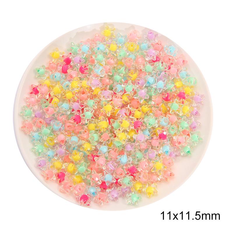 Frosted Acrylic Round Beads for DIY Jewelry and Beading Accessories
