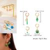 Ocean Starfish Shell Earrings For Women With Zinc Alloy Material Summer Beach Jewelry