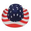 Sailor Dance American Flag Panama Usa Western Cowboy Hat Jazz Hat Wind