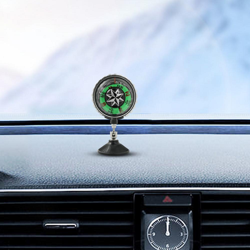 Kompas Na Palubní Desku Auta Jasná Stupnice Auto Kompas Přenosné Automobilové Kompasy Multifunkční Ukazatel Směru Pro