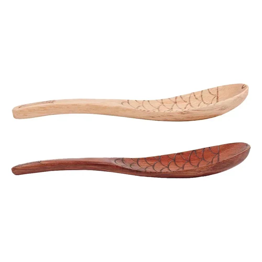 As Shown Fish-Shaped Rice Paddle Cute Fish Shaped Rice Paddle Ergonomic Rice Paddle 2pcs Set Different Sizes Available Small