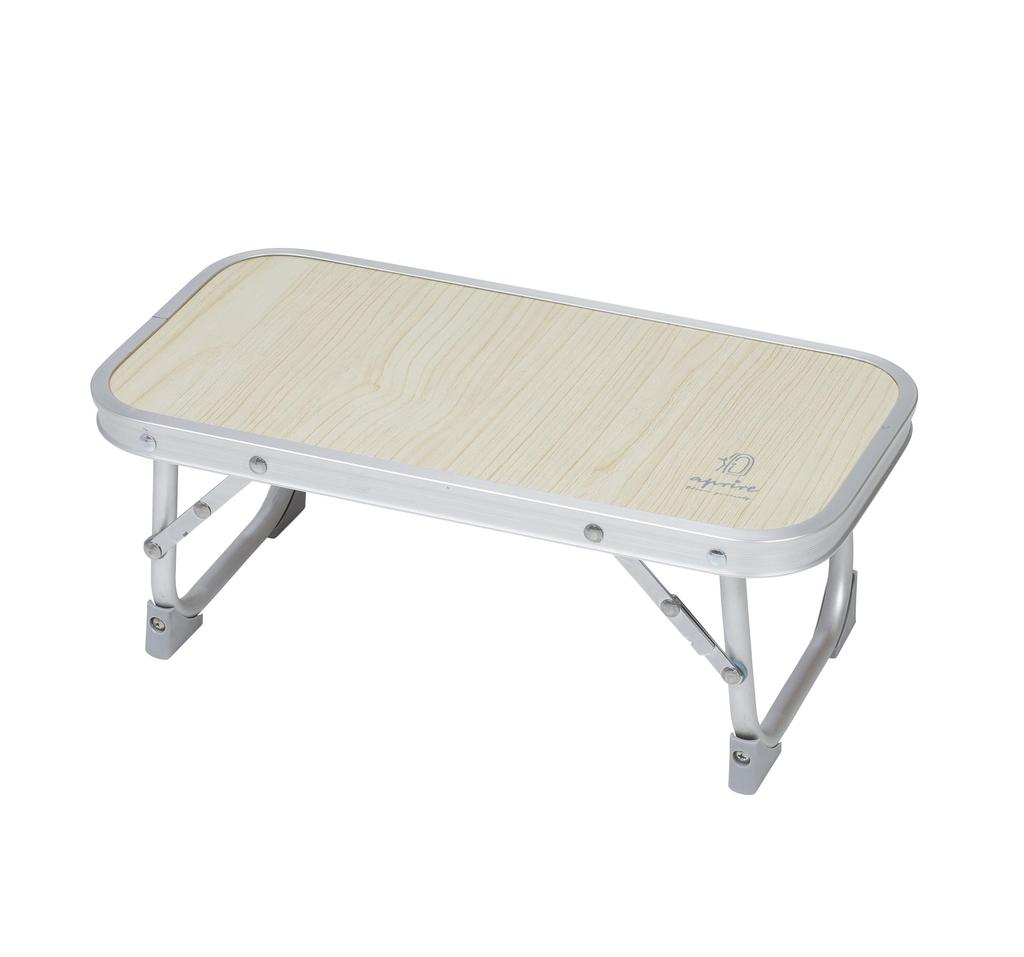 Captain Stag Outdoor Table Table Mini Table Wood Grain April (CAPTAIN STAG) Bag-in UC-591