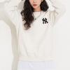 New MLB Sweatshirts Unisex Cream 3AMTEC616-50CRS