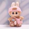 3pcs Handmade Crochet Set for Labubu No Doll Includes Clothes, Bag, Hat Labubu Accessories, Cosplay,
