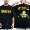 2026 Hot Sale Hip Hop Streetwear Vintage Oversized 2026 Invincible Mark Superhero T-shirt Men Woman Anime O-Neck Cotton Short Sleeve T-shirts Top