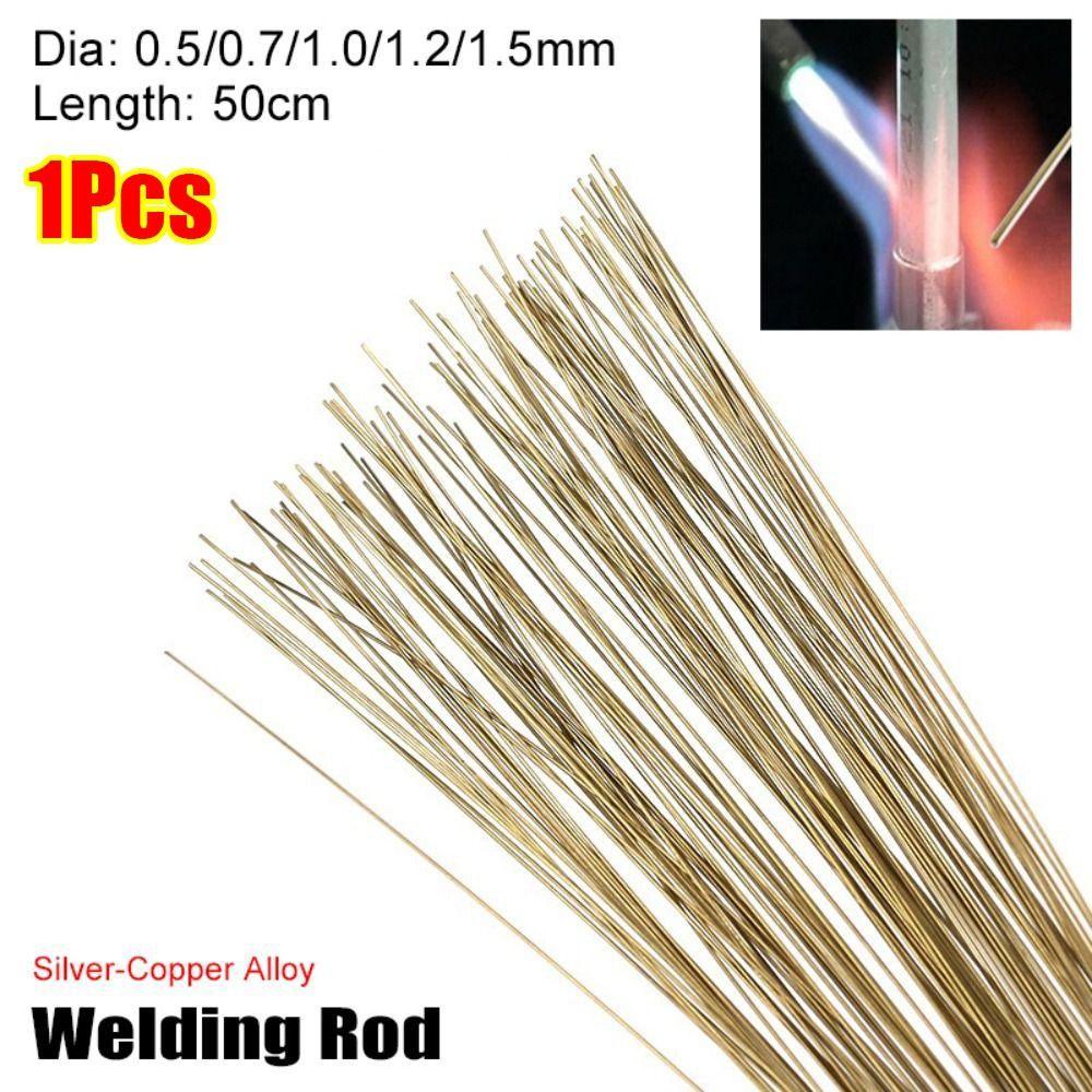 1Pcs Silver-Copper Alloy Silver Welding Rod Easy Solder Welder Tool  for Jewelry Making Repair