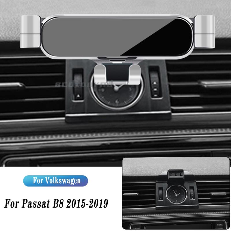 

Car Phone Holder For Volkswagen Passat B7 B8 B9 2011- Gravity Navigation Bracket Gps Stand Air Outlet Clip Support Mount