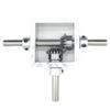 N96R Bevel Gear 90 Degree Angle Transmission Reversing Dual Output Shaft Speed Ratio 1:1 Mechanical Module Angle Converter
