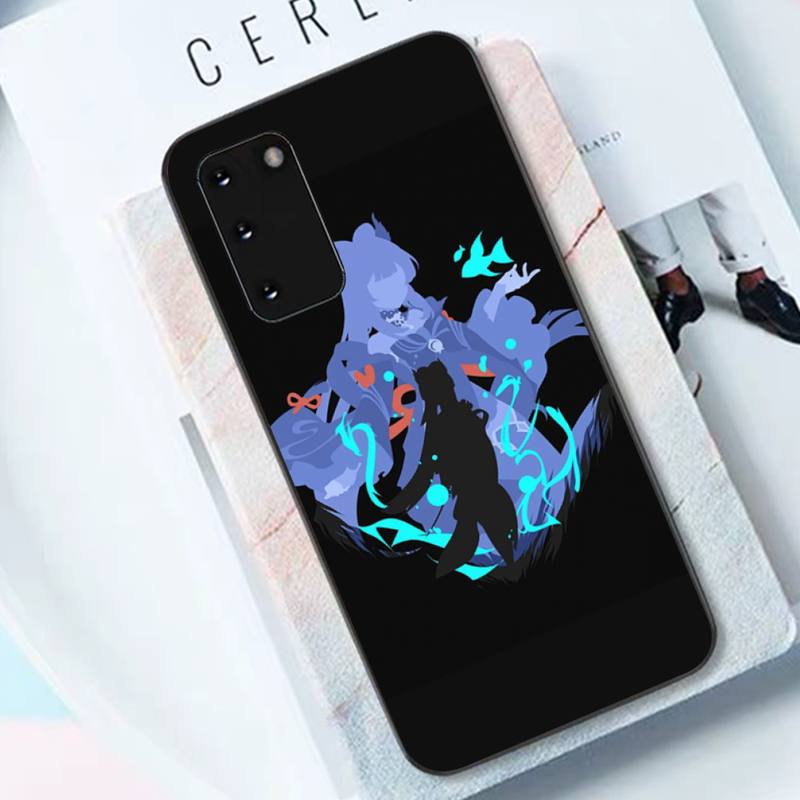 Genshin Impact Kazuha Zhongli Hutao Xiao Pouzdro na telefon pro Samsung S10 21 20 9 8 plus lite S20 UlTRA 7edge