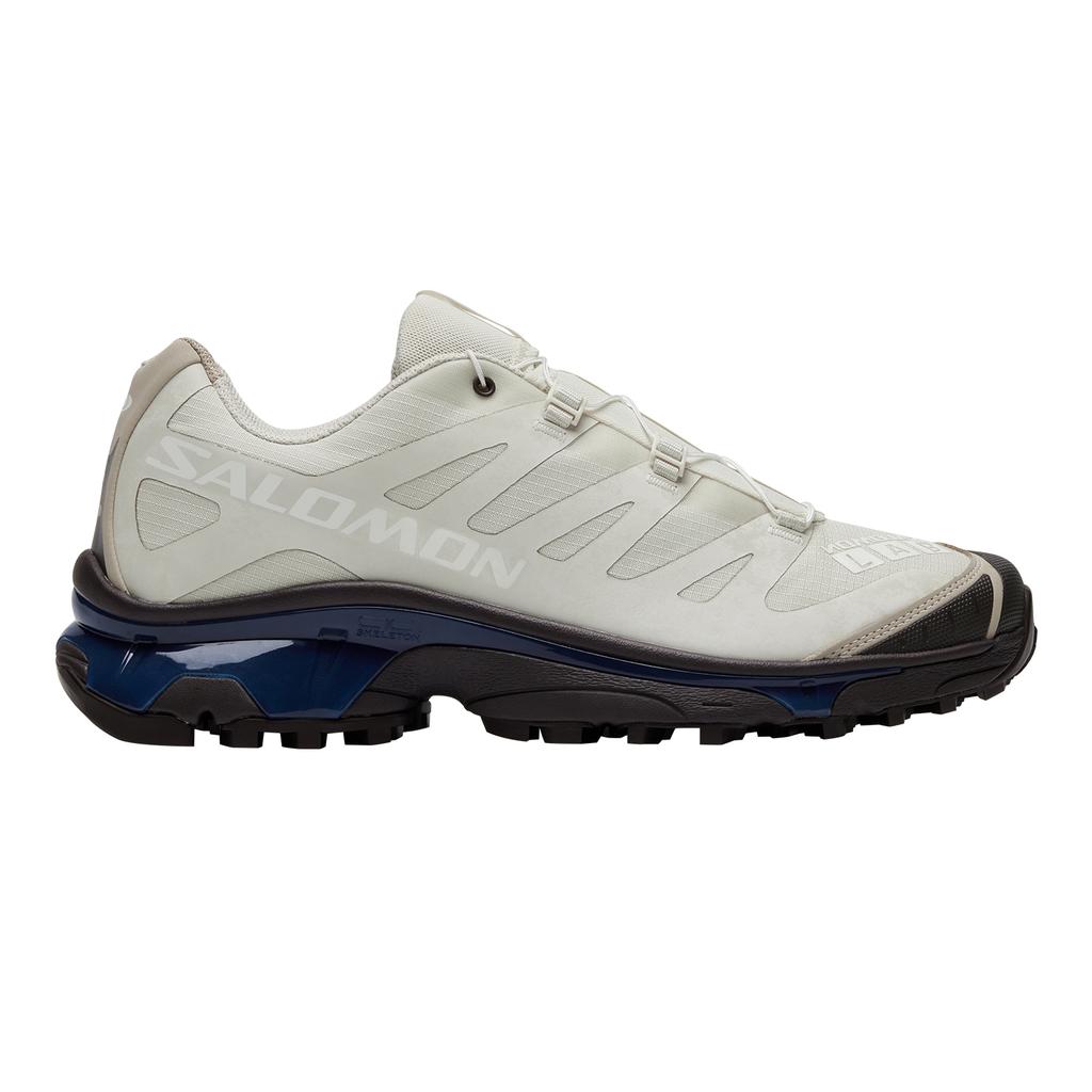 SALOMON XT 4 Running Shoes Unisex Low top Vanilla/Coffee Black/Dark Blue Sneakers 478770