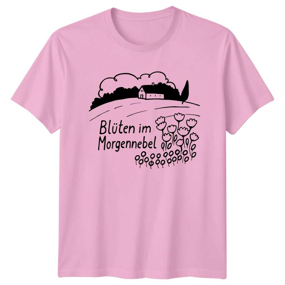 Blten Im Morgennebel Unisexs TShirt GerUnisex Countryside Gardening Birthday Gift