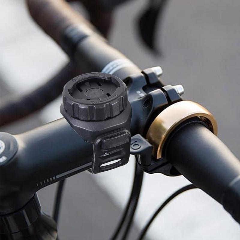 Bicycle Computer Mounting Bracket Made of High-strength Resin and Non-slip Rubber Anti-slip and Shock Absorption Front Bracket