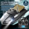 500M Remote Control Bait Boat 2KG Loading RC Fishing Bait Boat Dual Motor Fish Feeder Device
