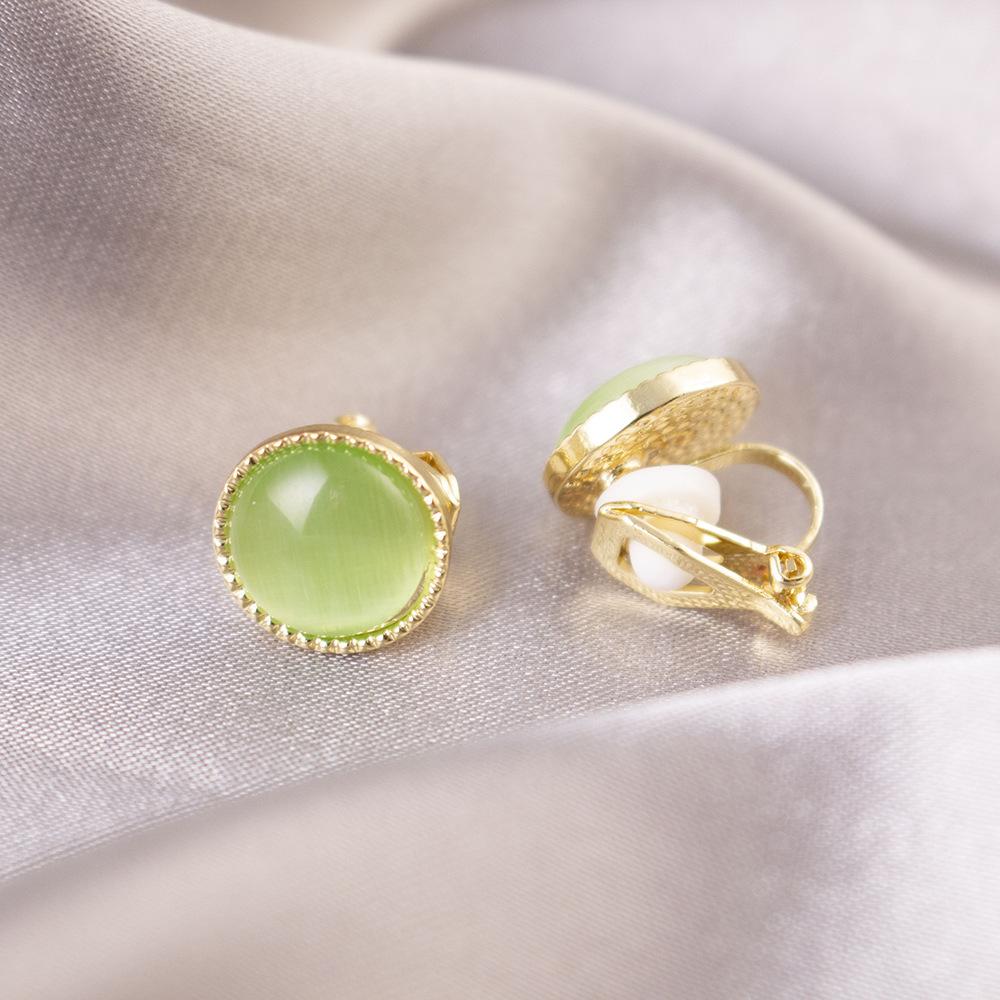 Versatile Light Luxury Ear Clips Without Pierced Ears Daily High-end Triangular Ear Clips Versatile Women's Earrings