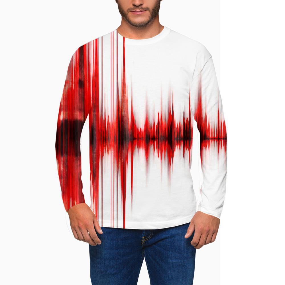 Autumn Fashion Men's T-shirt 3D Print Graphic T Shirts Street Trend Hip Hop New Men's Clothing Long Sleeve Round Neck Y2K tops