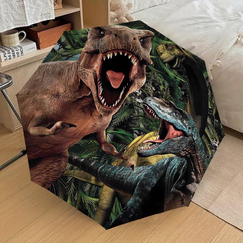 1pc Dinosaur Themed High-quality Umbrella,Automatic Opening and Closing Umbrella,Multi-functional Umbrella G0811359