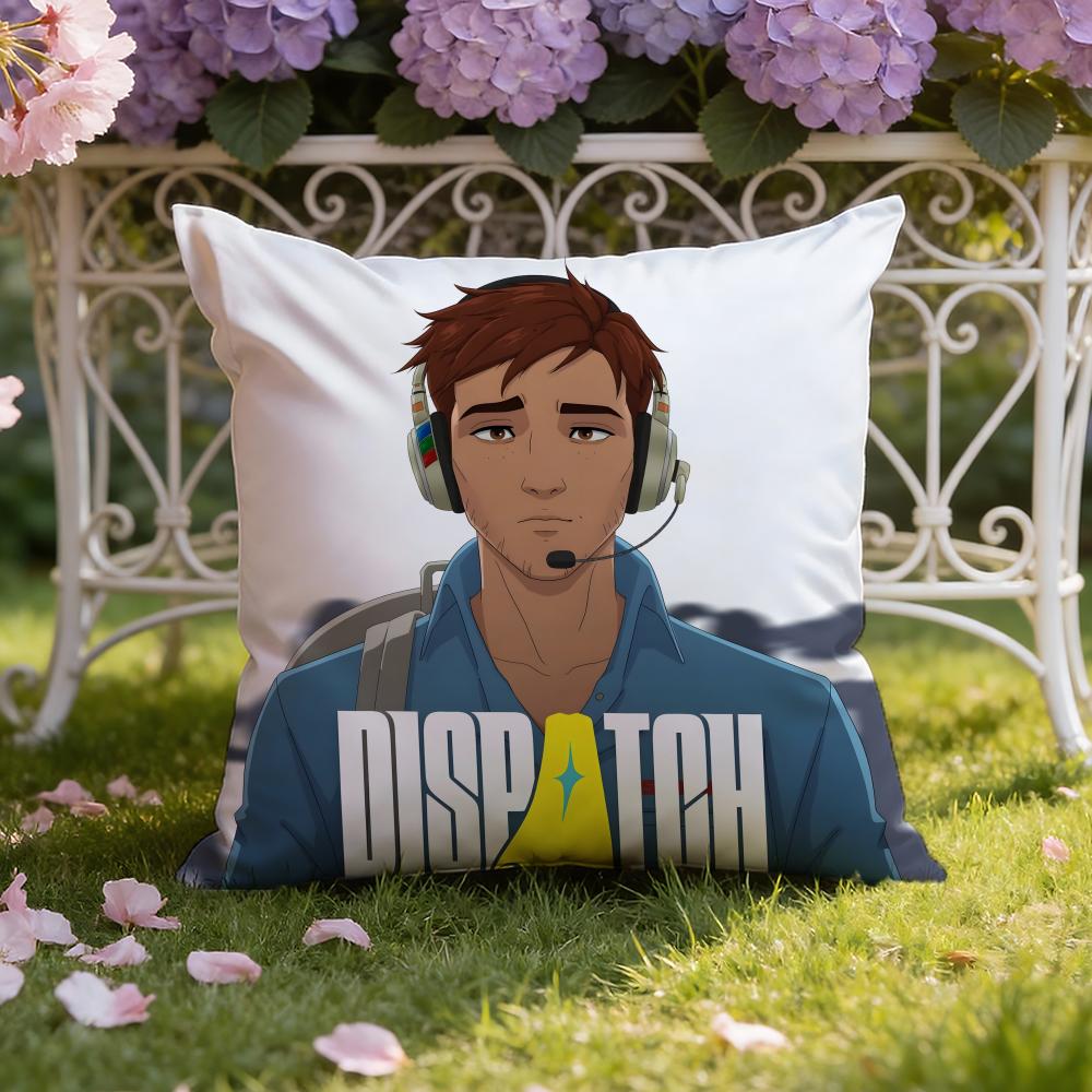 Game D-Dispatch Cushion Cover Home & Car Dual-Scene Pillow Cover: Reversible for Premium Comfort