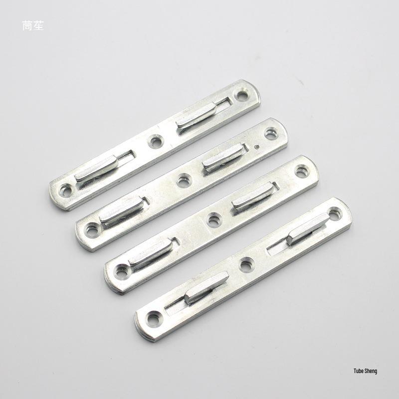 Heavy-Duty Round Iron Bed Hinge Hook for Connecting Bed Parts