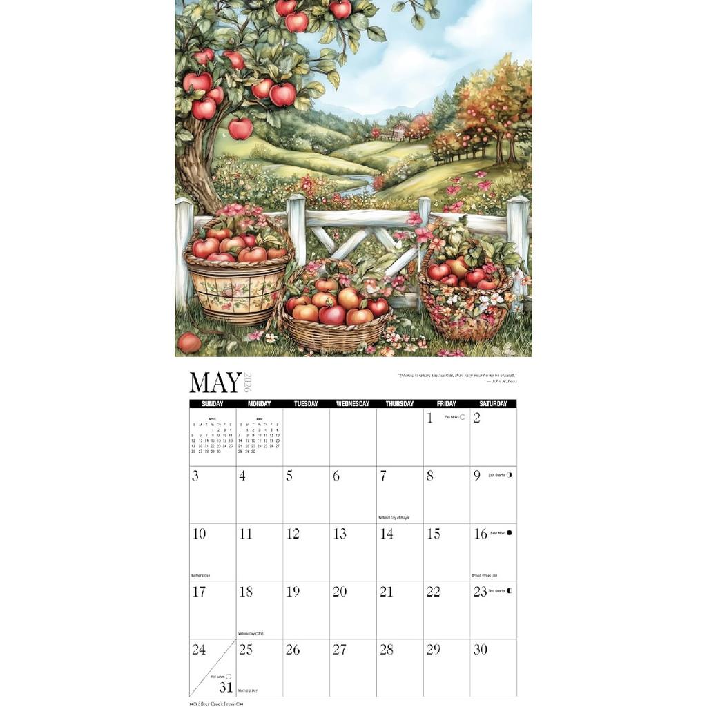 2026 Home Sweet Home Calendar