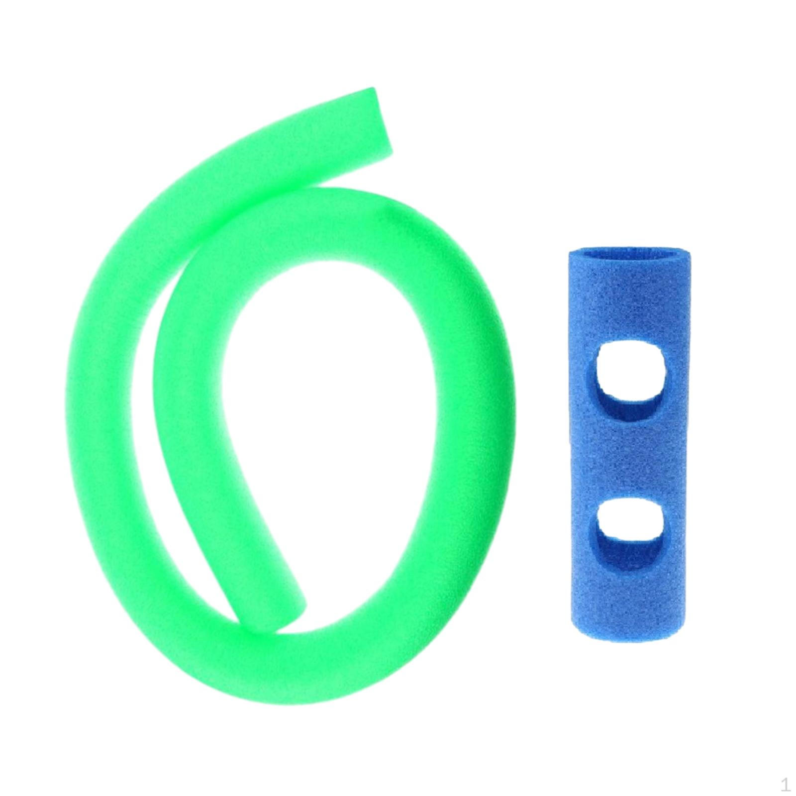 

Палка-поплавок для бассейна, вспомогательный инструмент, гибкая для детей и взрослых, толстая водная игрушка для плавания с 2 зелёный