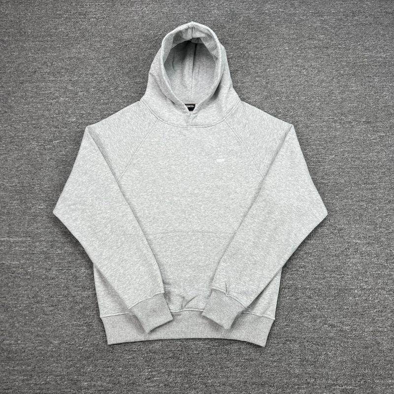 Unisex Embroidered Hooded Sweatshirt & Velvet Sweatpants Hip Hop Set