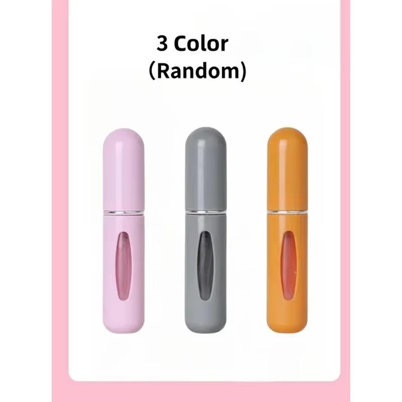 3/5/10pcs 5ml Bottom-fill Perfume Refillable Liquid Container for Cosmetics Fragrance Spray Dispenser Press Type Portable Bottle