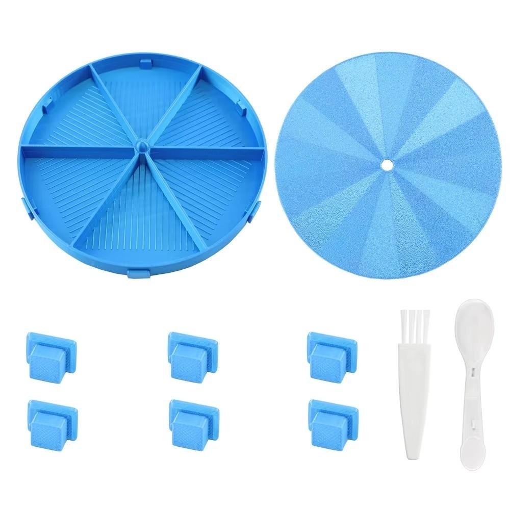 DIY Craft Diamond Painting Tray Kits Embroidery Drill Storage Tray  for Nail Art