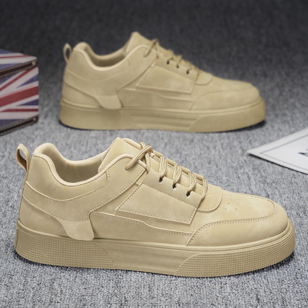 Pánská ležérní obuv Móda 2025 Jaro Nová pánská obuv Nízký střih Trendy obuv Všestranná volnočasová sportovní obuv Pánské bílé tenisky