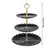 Luxurious Design Dessert Tray Stand 3 Tiers 3 Tier Cake Stand Cupcake Tower Stand  Wedding Party