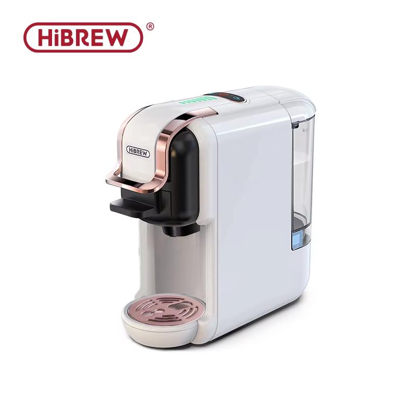 New HiBREW Multiple Capsule Coffee Machine, Hot/Cold Dolce Gusto Milk Nespresso Capsule ESE Pod Ground Coffee Cafeteria 20Bar 5 in 1