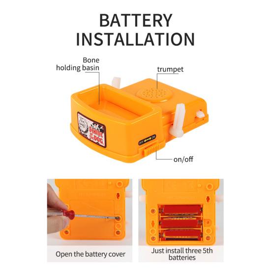 Beware of The Dog Game Flake Out Bad Dog Bone Tricky Game Escape Evil Dog Cards Tricky Toy for Parents Kids Children Family Party