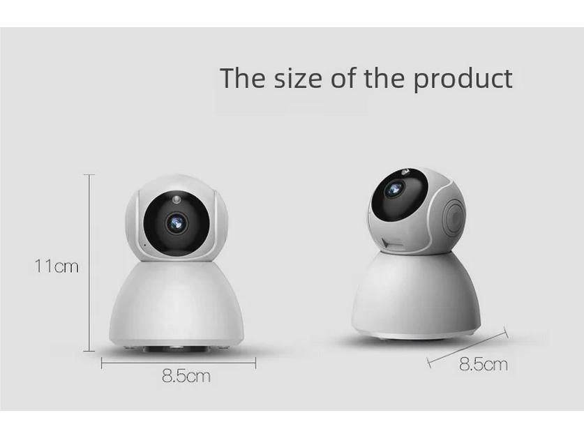 V380PRO Little Snowman 360° Panoramic HD WiFi Home Monitoring Camera