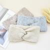 Winter Woolen Headbands Elastic Cross Headwrap Turban Fashion Ear Warmer  Hair Accessories