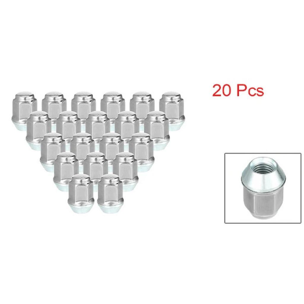 X Autohaux Car Wheel Lug Nuts for Ford 2000-2008 Focus for Honda 1994-2002 Passport No.6509769AA/6502738/6500092 M12x1.5
