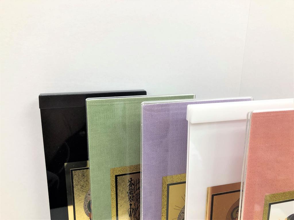 Standing Hanging Scroll, Buddhist Altar Scroll, Modern Acrylic, Gohonzon Hanging Scroll, Shuren, Kyoto Buddhist Altar Isemura, Made In Japan (Sakura,