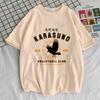 Haikyuu Top Tees Female 80s Vintage 2000s Graphic Colorful Comfortable Top Tees Graphic Grunge Pop Culture 2000s Colorful Pastel