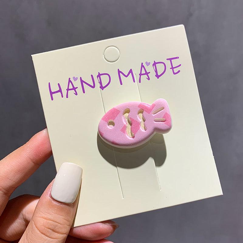 Dopamine Color Sweet Hairpin Korean Duckbill Clip for Women & Baby Bangs