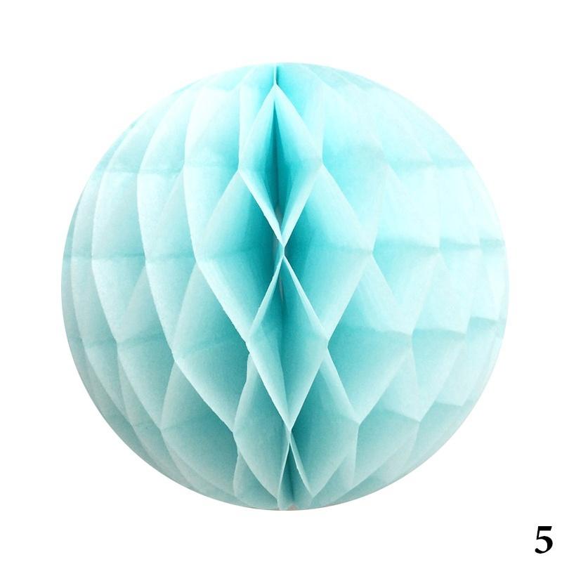 1 Paper Lantern Honeycomb Balls Tissue Pom Pom Party Wedding Hanging Decor