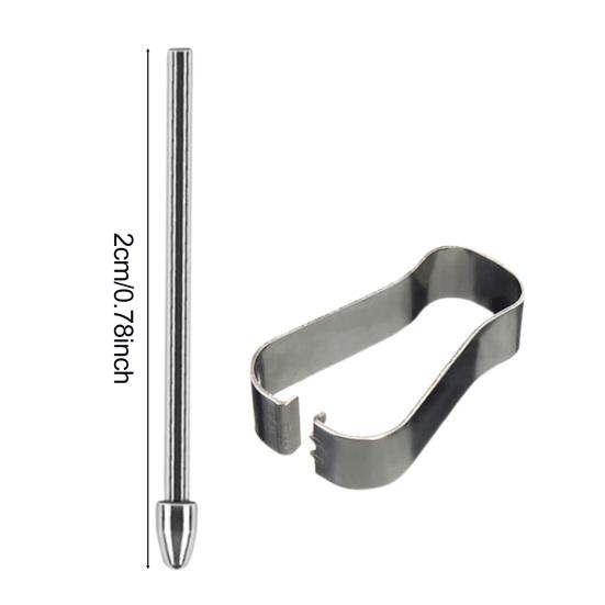 Yousheng 1/2Pcs Stylus Pen Nibs for Galaxy Tab S7/S8/S9/S23 Note 20 Titanium Alloy Phone Tablet Touchscreen Pen Replacement Tips Stylus Pen