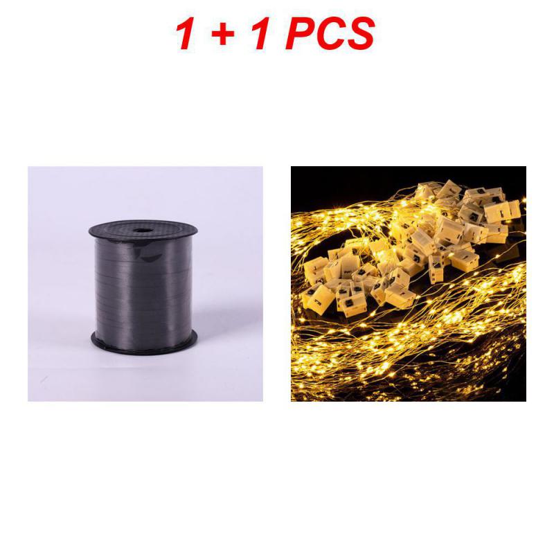 

250 ярдов/5 мм завязанный воздушный шар лазерная завивка ленты ленты свадебные рождественские украшения для вечеринок аксессуары банты подарочная упаковка L