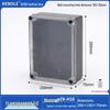 Transparent Waterproof ABS Plastic Junction Box for Indoor/Outdoor Power Supply & Monitor