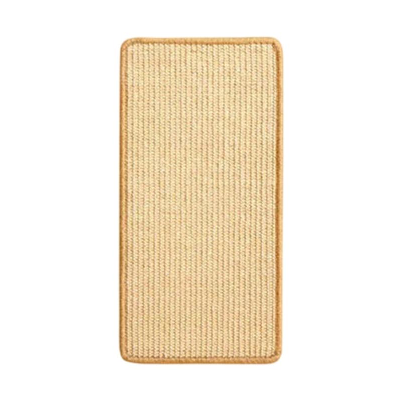 

Sisal Cats Scratching Pad No Shedding Easy Clean Design 20x40cm For Home Office Environment