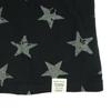 unused AZZURE Star pattern Short sleeve Round neck T-shirt M Black series Men's Used