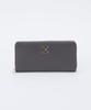 Monogram Plate Round Zip Wallet RUZ1032181A0002 Free Gray Other 1 [Rashit] (SO-372)