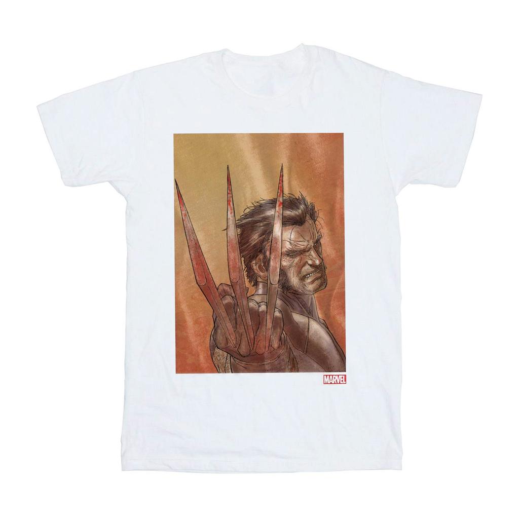 Marvel X-Men Ready Wolverine T-skjorte for barn/barn