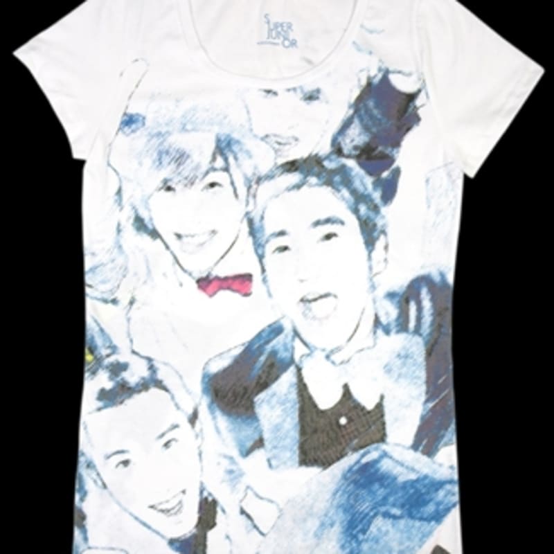 

Графическая футболка Super Junior [Белая]